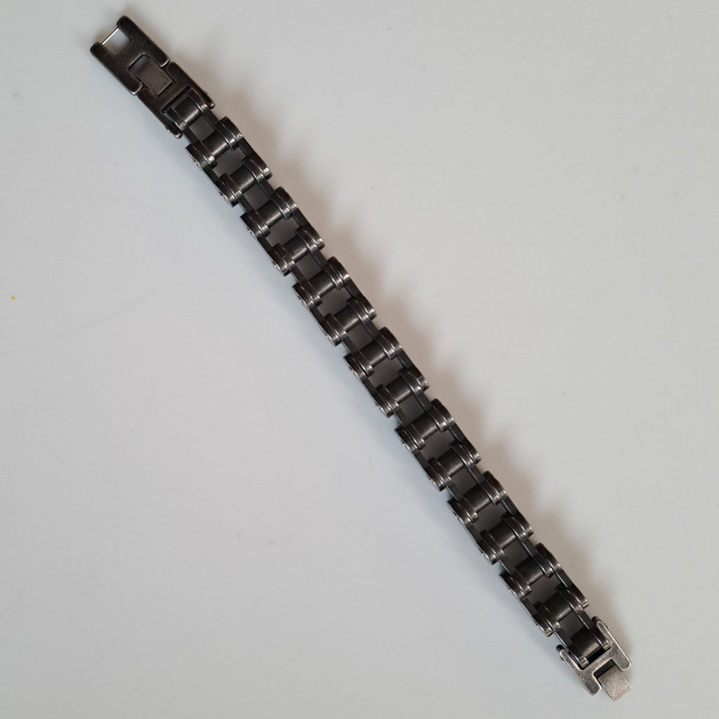 Oxidised Motorcycle Chain Biker Bracelet 16 mm x 250 mm