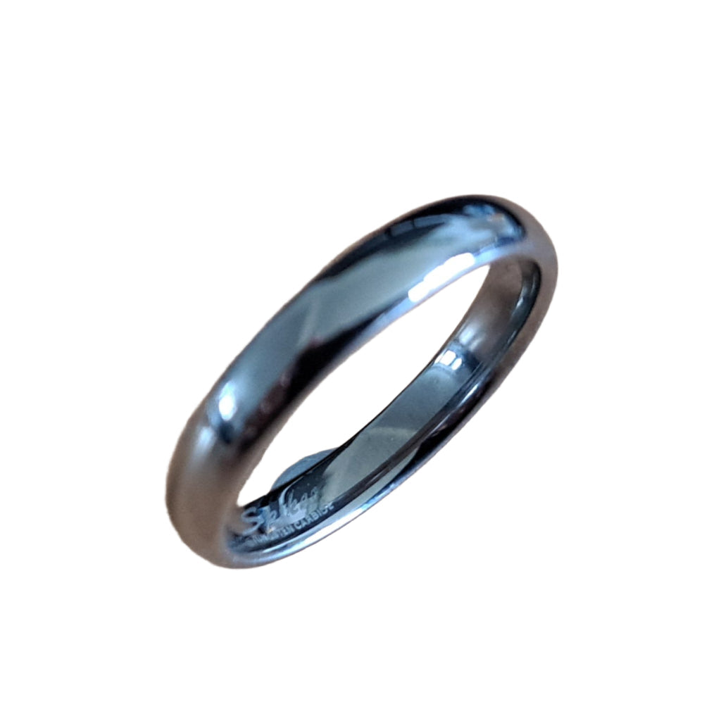 Tungsten Carbide Ring - Court Shape