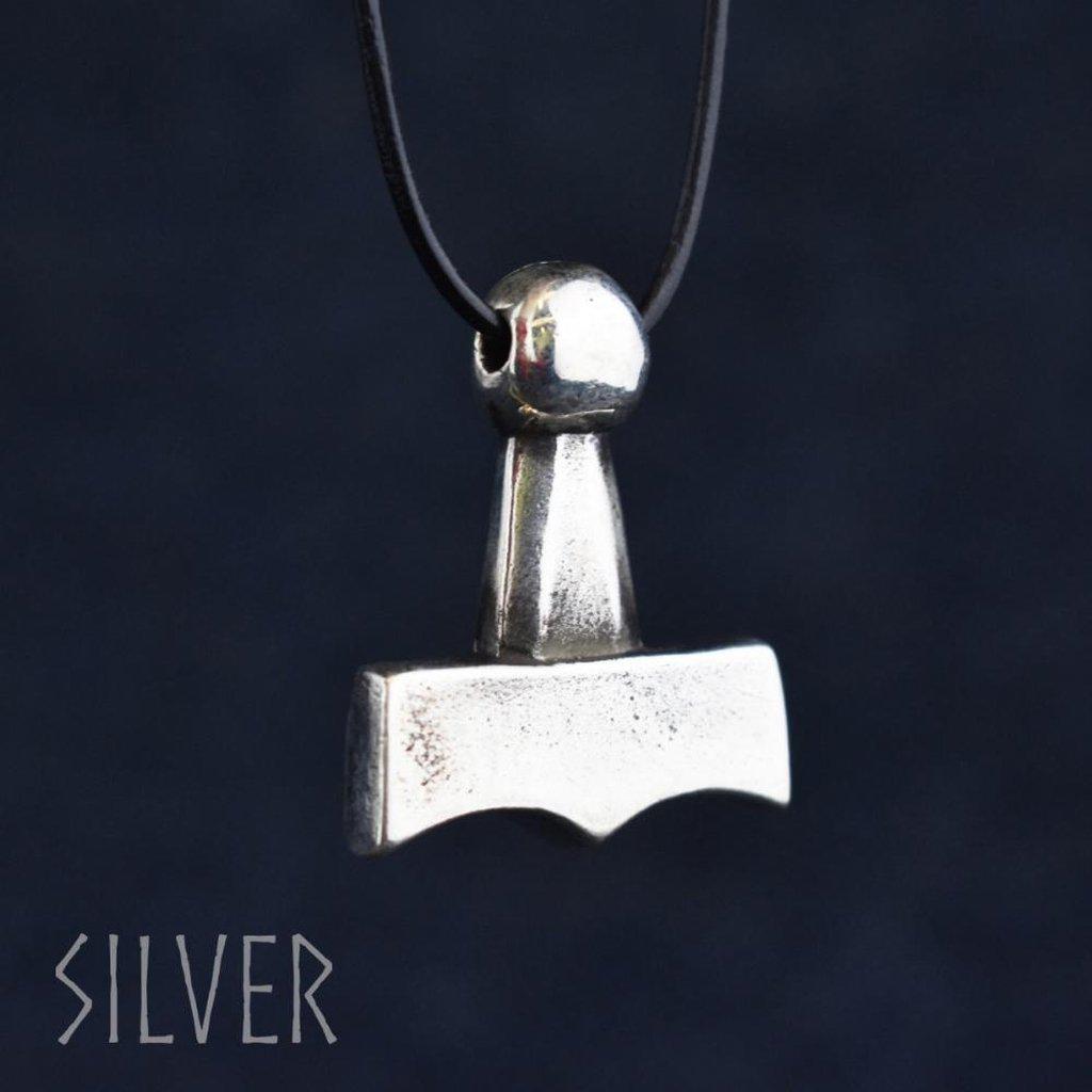 Sterling Silver Mjolnir Pendant – AV004