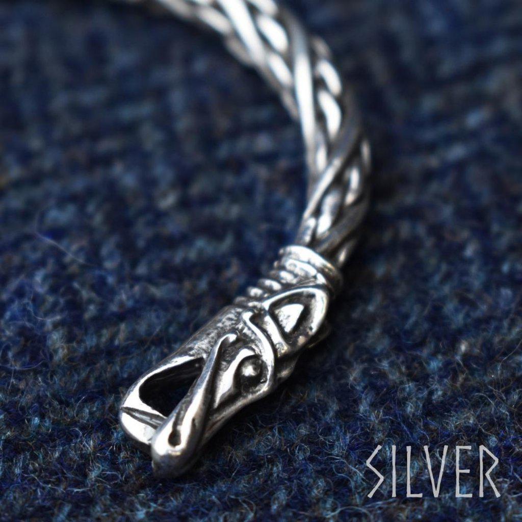 Sterling Silver Small Dragon Bracelet