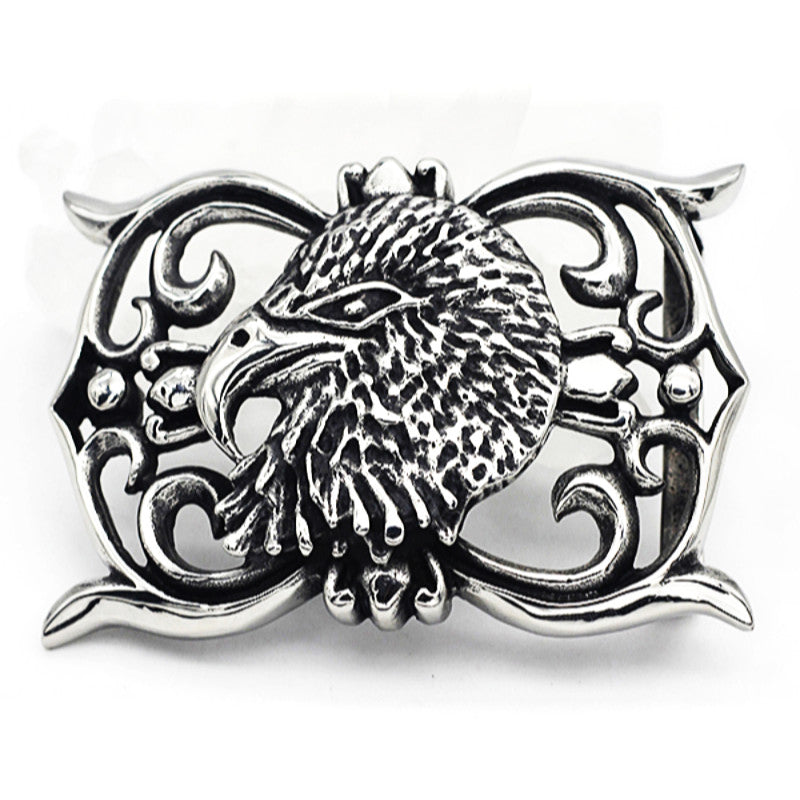 Eagle Biker Belt Buckle - Stainless Steel - 370032