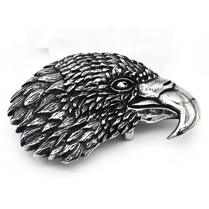 Eagle Biker Belt Buckle - Stainless Steel - 370035