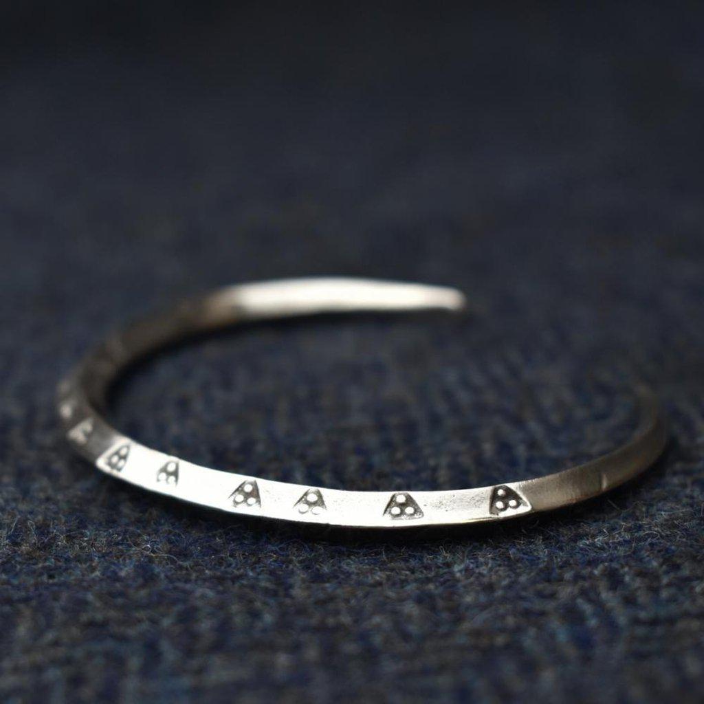 Sterling Silver Ring Money Bracelet TRIANGLE