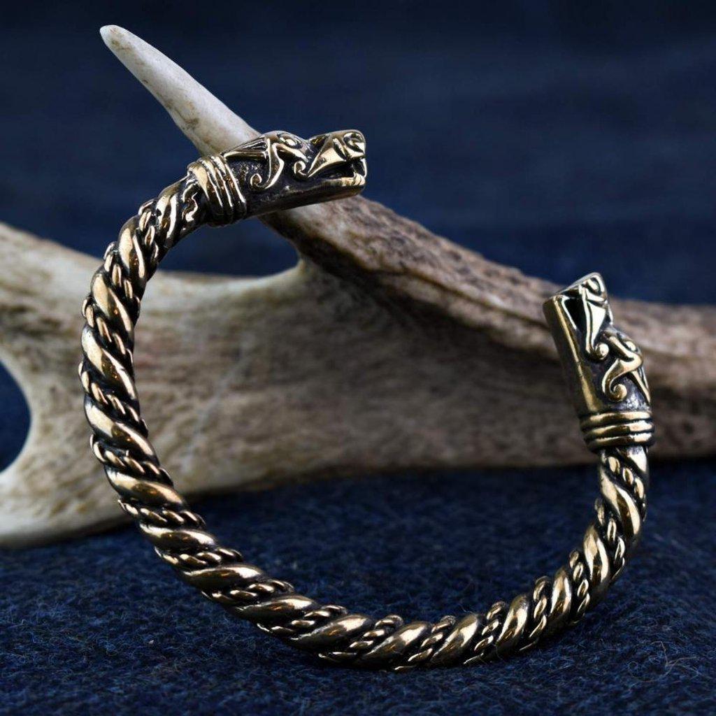 Asgard Large Dragon Bracelet - Silver or Pewter