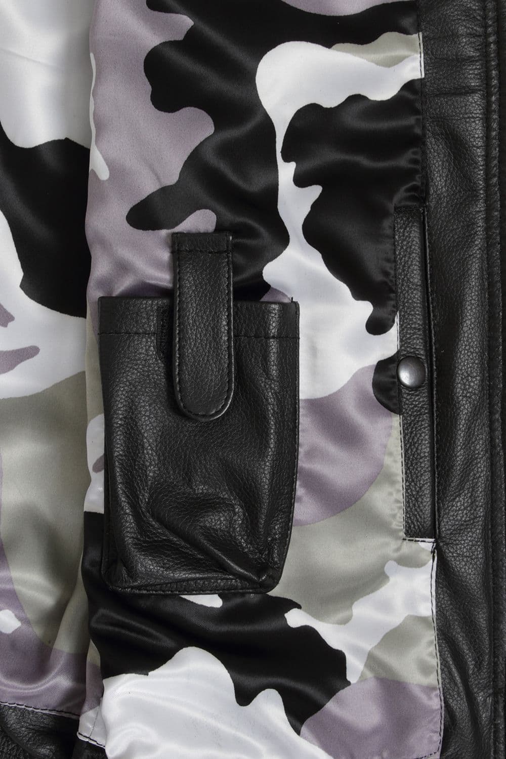 Enforcer Leather Tactical Style Biker Vest by Skintan Leather