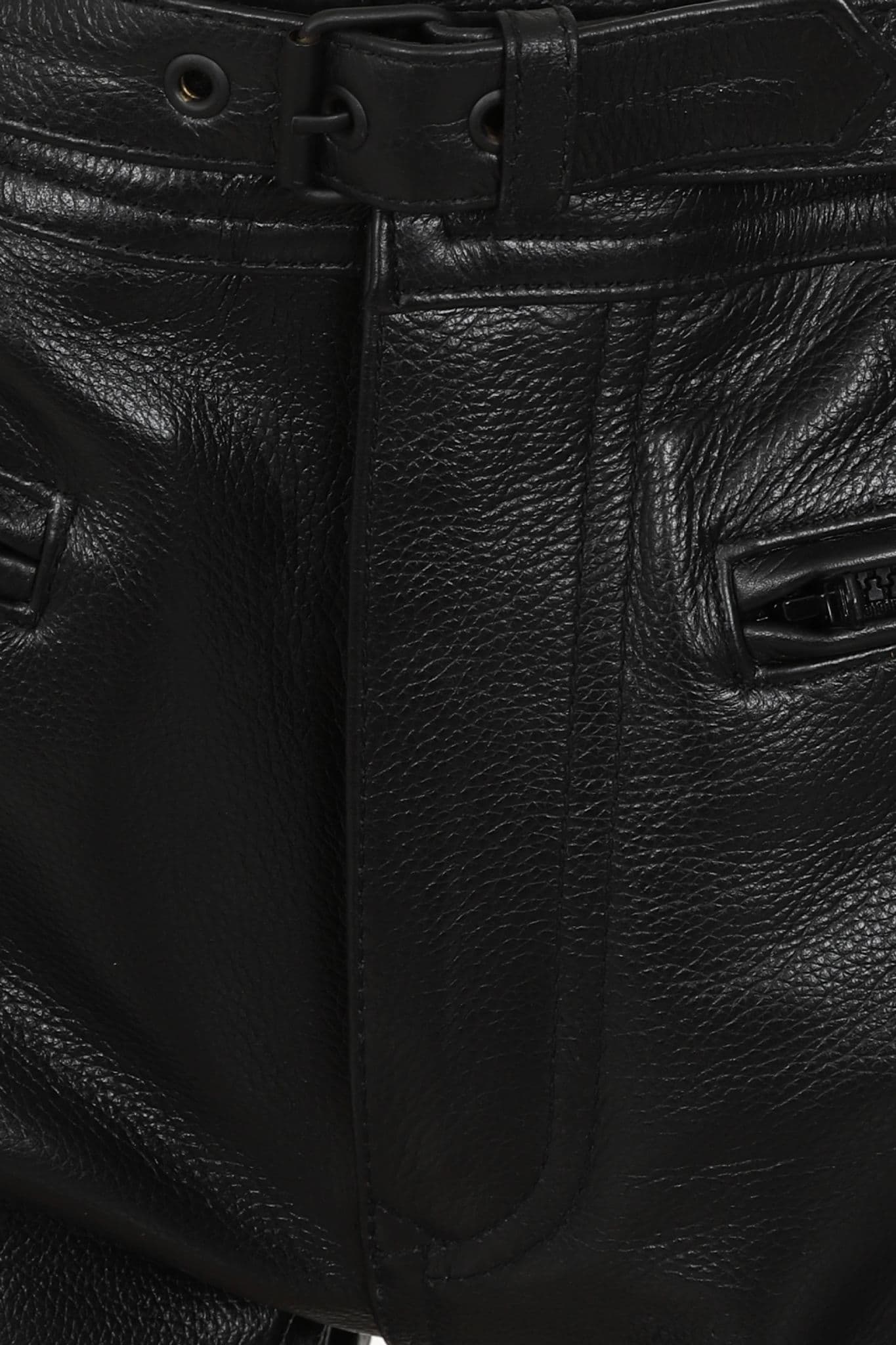 Limo Leather Motorbike Trousers - CE Armoured