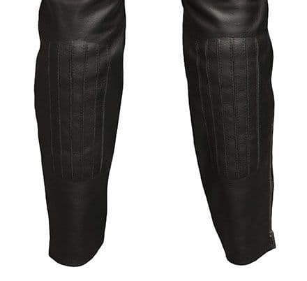 Monza Leather Motorbike Trousers - CE Armoured