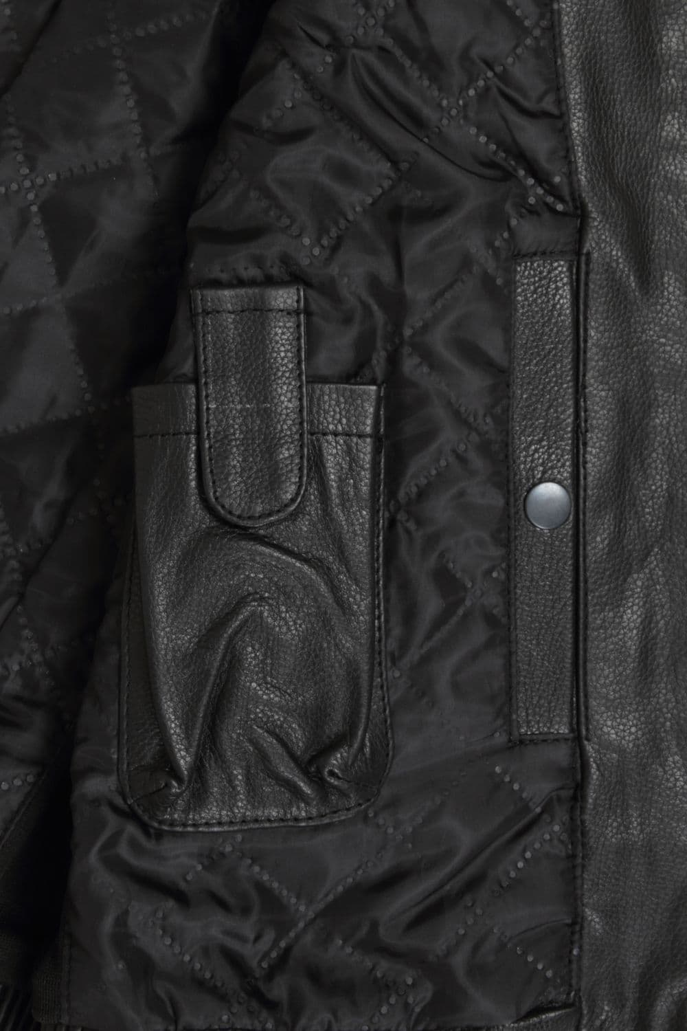 Silverman Leather Elasticated Biker Vest by Skintan Leather