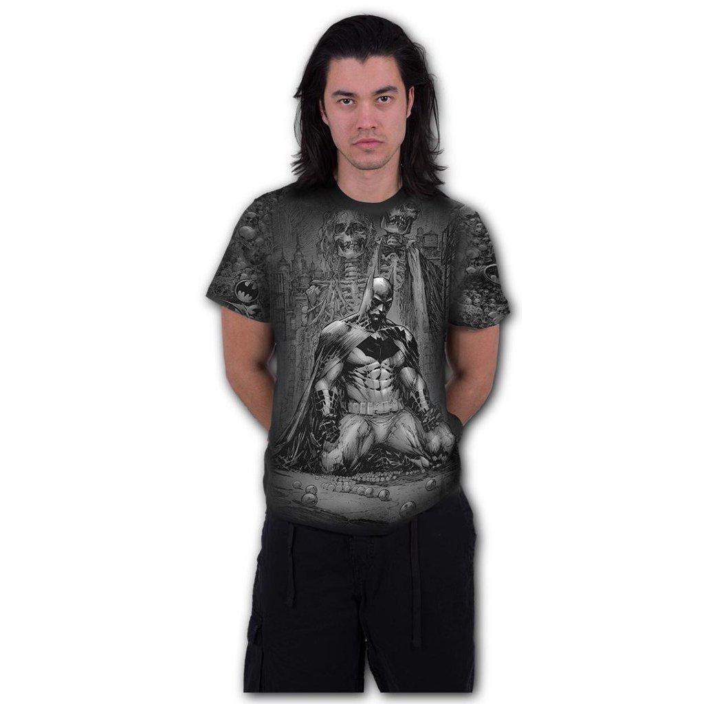 Spiral Batman - Vengeance Wrap's - Allover T-Shirt Black
