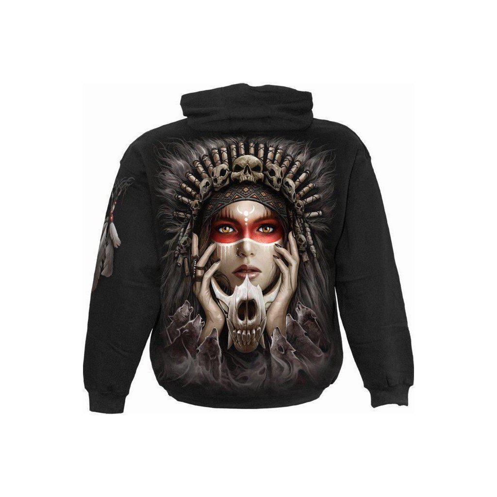 Spiral Cry of The Wolf - Hoody Black