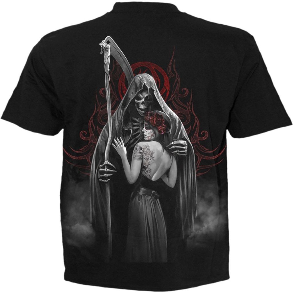 Spiral Dead Kiss - T-Shirt Black