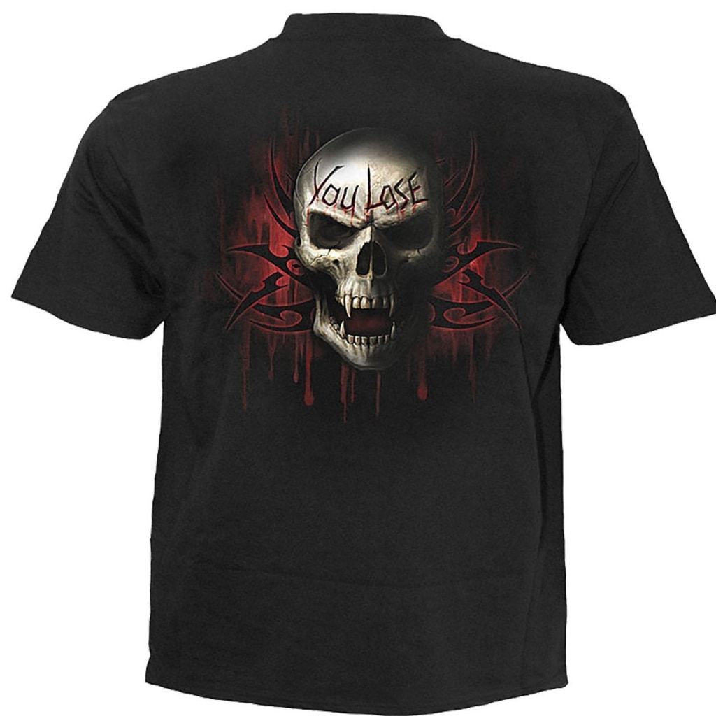 Spiral Game Over - T-Shirt Black