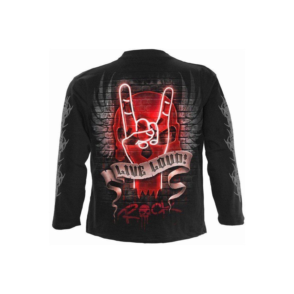 Spiral Live Loud - Longsleeve T-Shirt Black