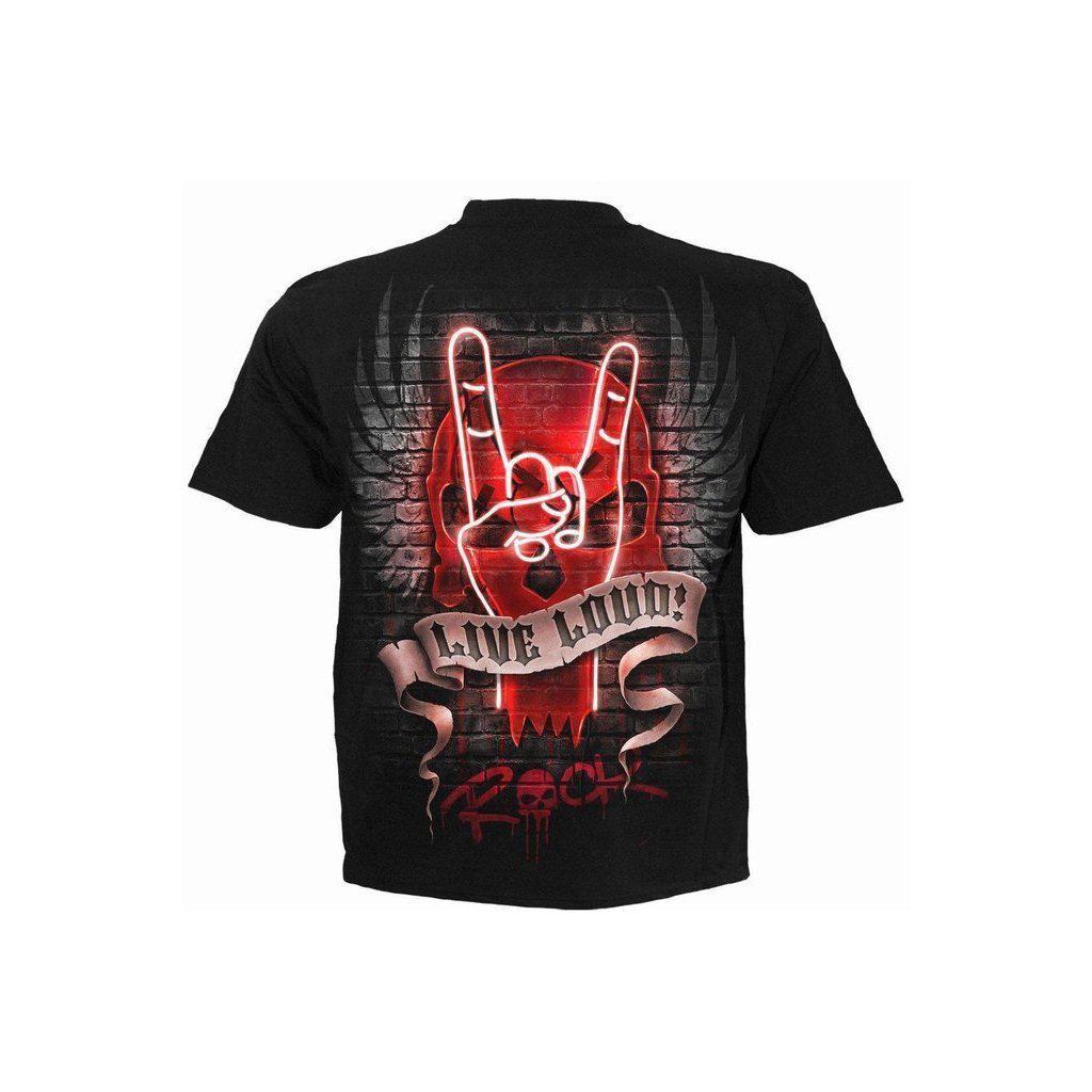 Spiral Live Loud - T-Shirt Black