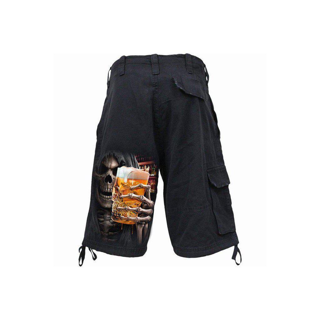 Spiral Live Loud - Vintage Cargo Shorts Black