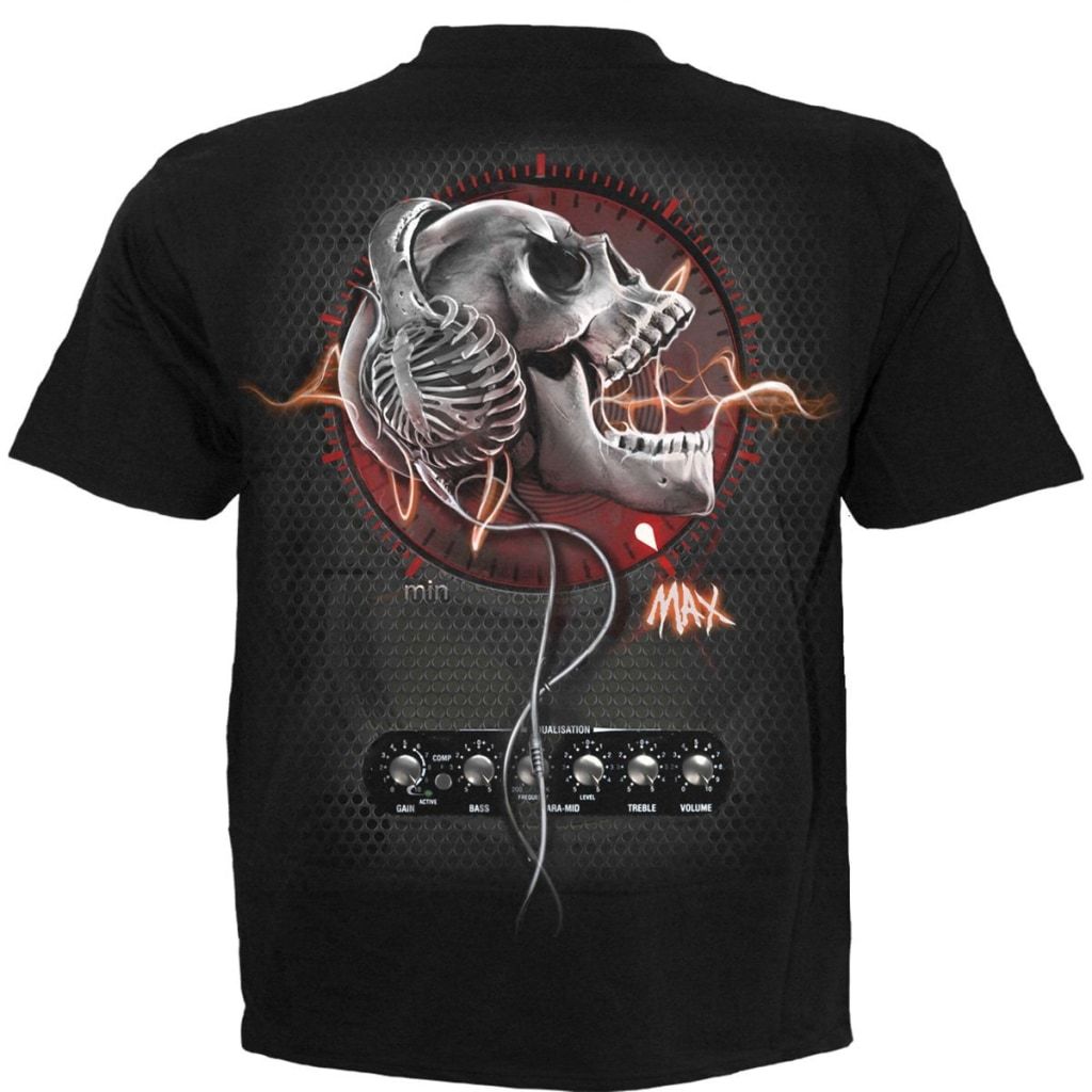 Spiral Never Too Loud - Kids T-Shirt Black