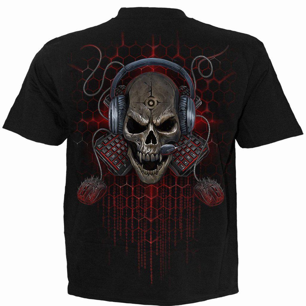 Spiral PC Gamer - Kids T-Shirt Black