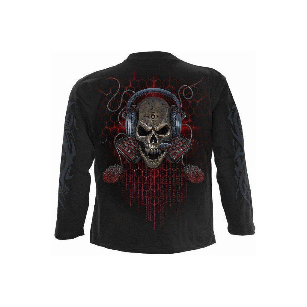 Spiral PC Gamer - Longsleeve T-Shirt Black