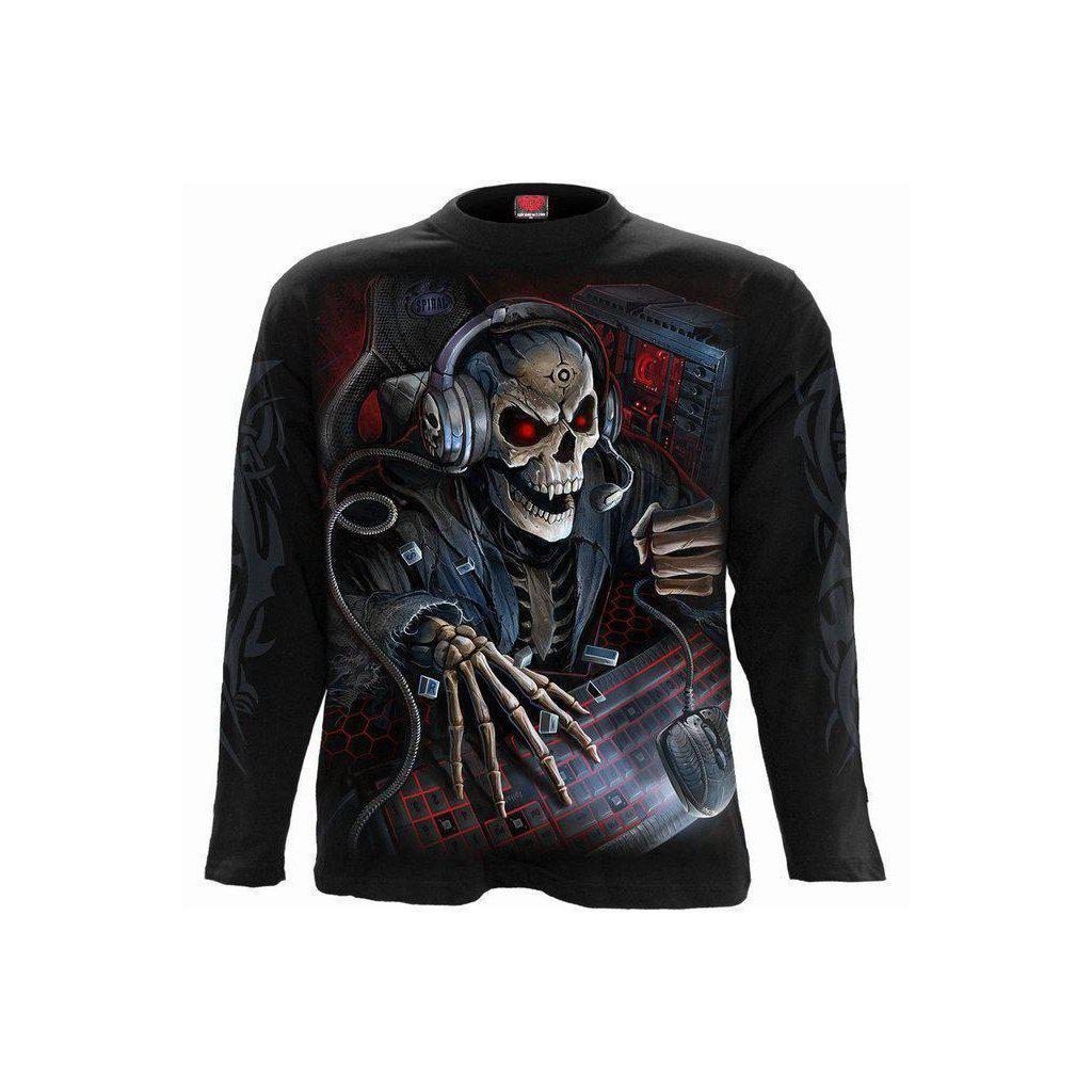 Spiral PC Gamer - Longsleeve T-Shirt Black