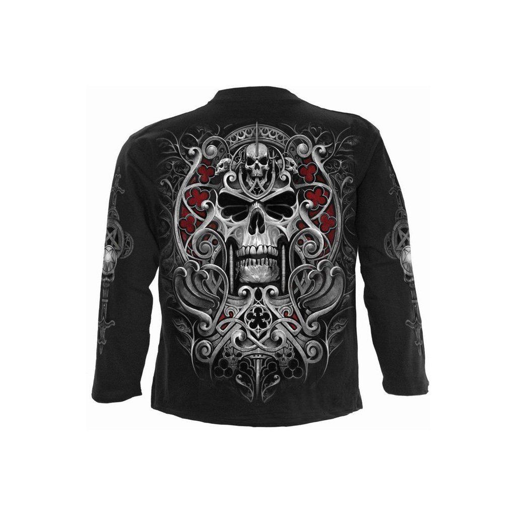 Spiral Reaper's Door - Longsleeve T-Shirt Black