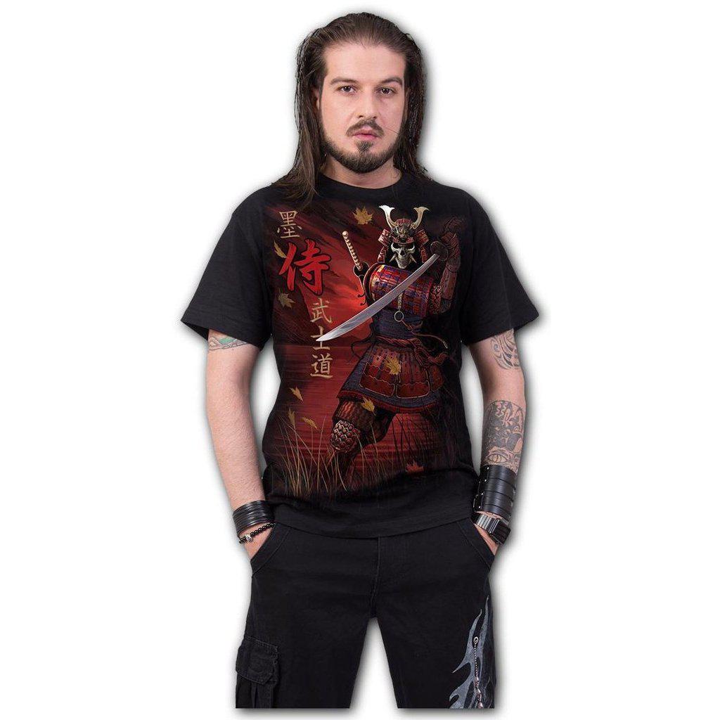 Spiral Samurai - T-Shirt Black