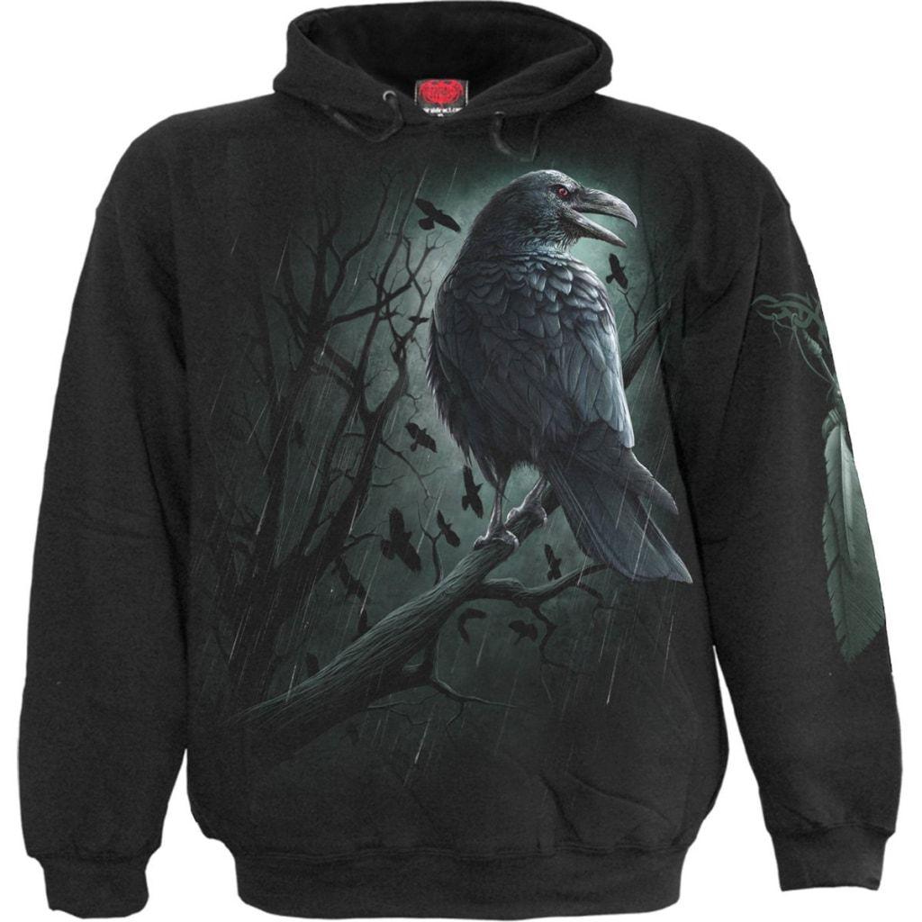Spiral Shadow Raven - Hoody Black