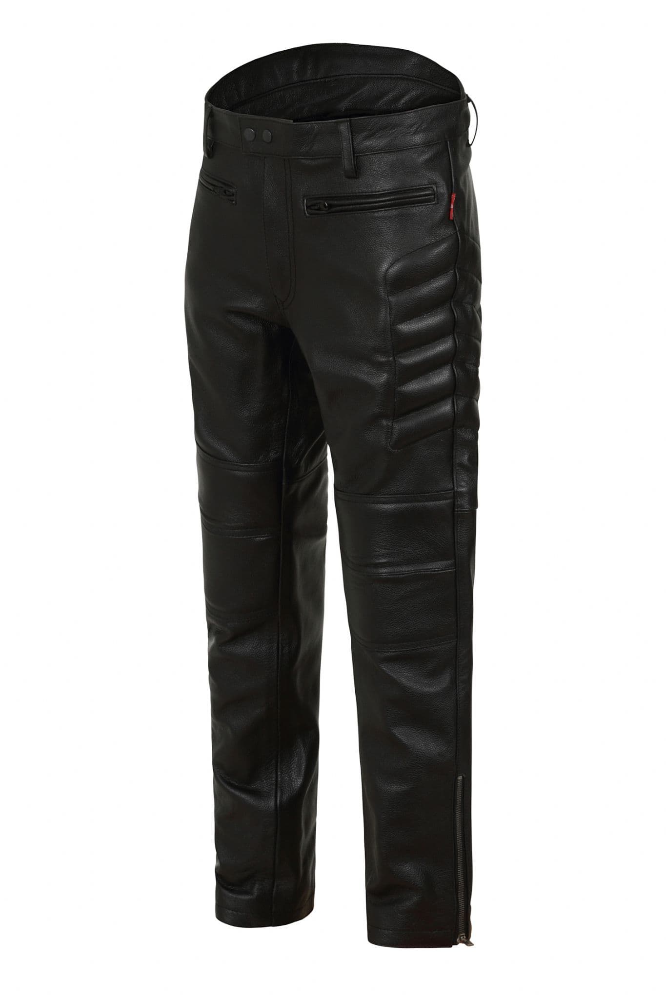 Zolder Leather Motorbike Trousers - CE Armoured