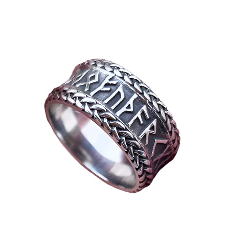 Runic Ring - Stainless Steel
