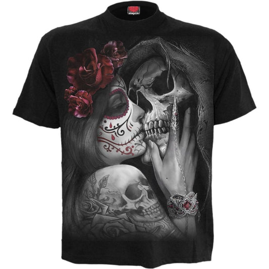 Spiral Dead Kiss - T-Shirt Black