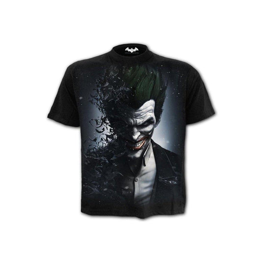 Spiral Joker - Arkham Origins - T-Shirt Black