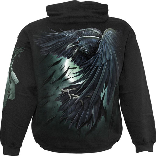 Spiral Shadow Raven - Hoody Black