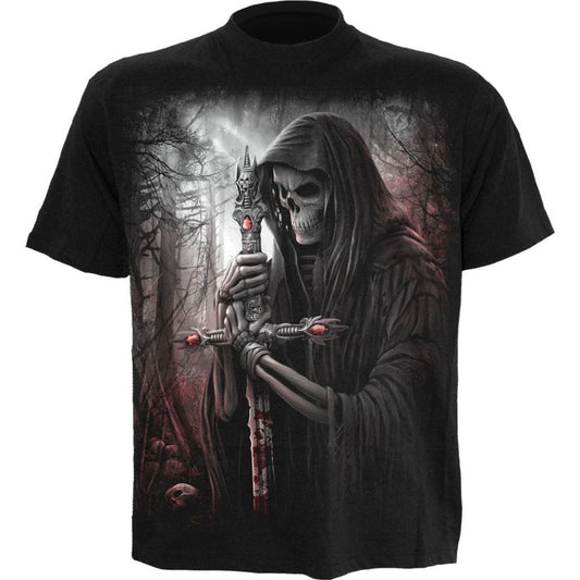 Spiral Soul Searcher - T-Shirt Black